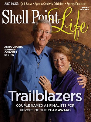 Magazine front cover of Shell point at Fort Myers, FL