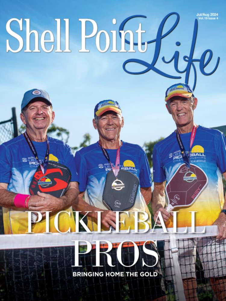 Image of Pickleball pros bringing home the gold at Shell Point in Fort Myers, FL