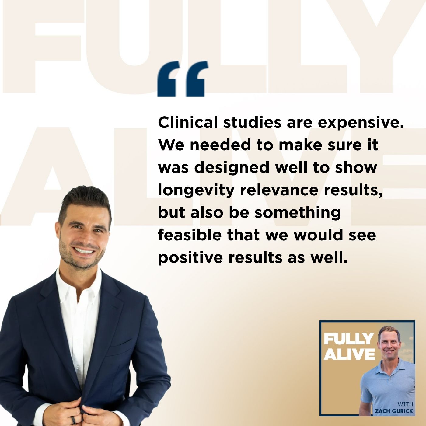 Fully Alive: Unlocking the secrets to your healthier, happier, longer life - Zach Gurick | Chris Mirabile | Longevity Supplement