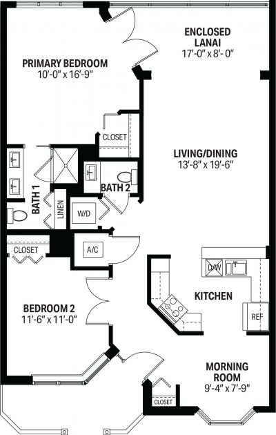 Egret Floorplan