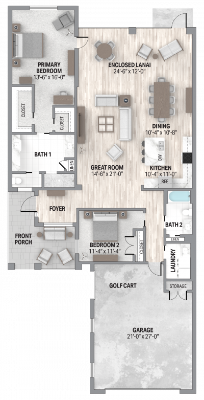 Captiva Floorplan