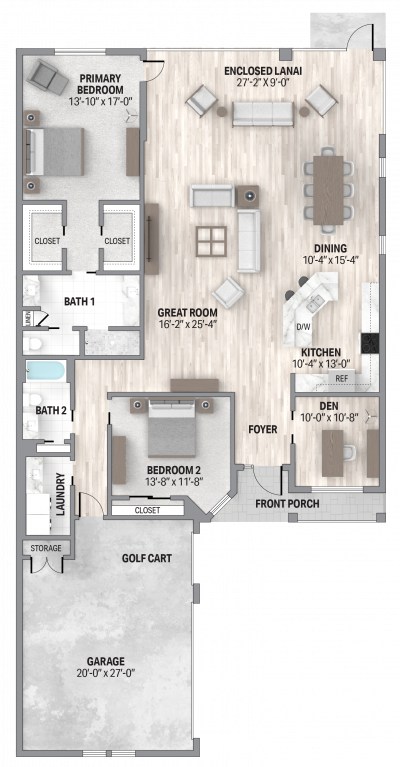 Sanibel Floorplan