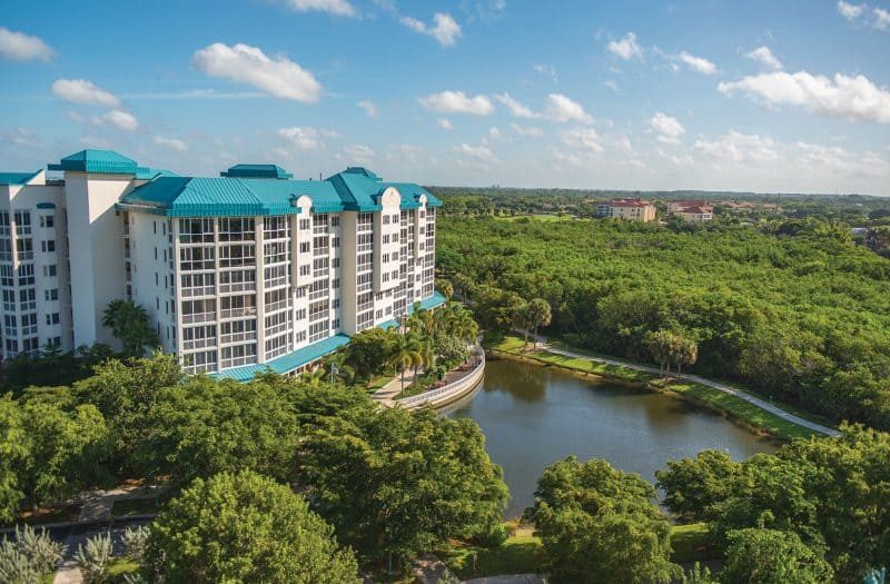 Aerial view of Shell Point Retirement Community in Fort Myers, FL